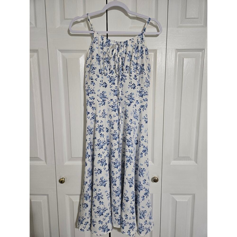 Unknown brand large women's floral mid length dress